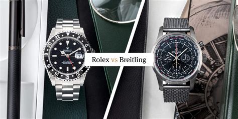 rolex vs omega breitling.